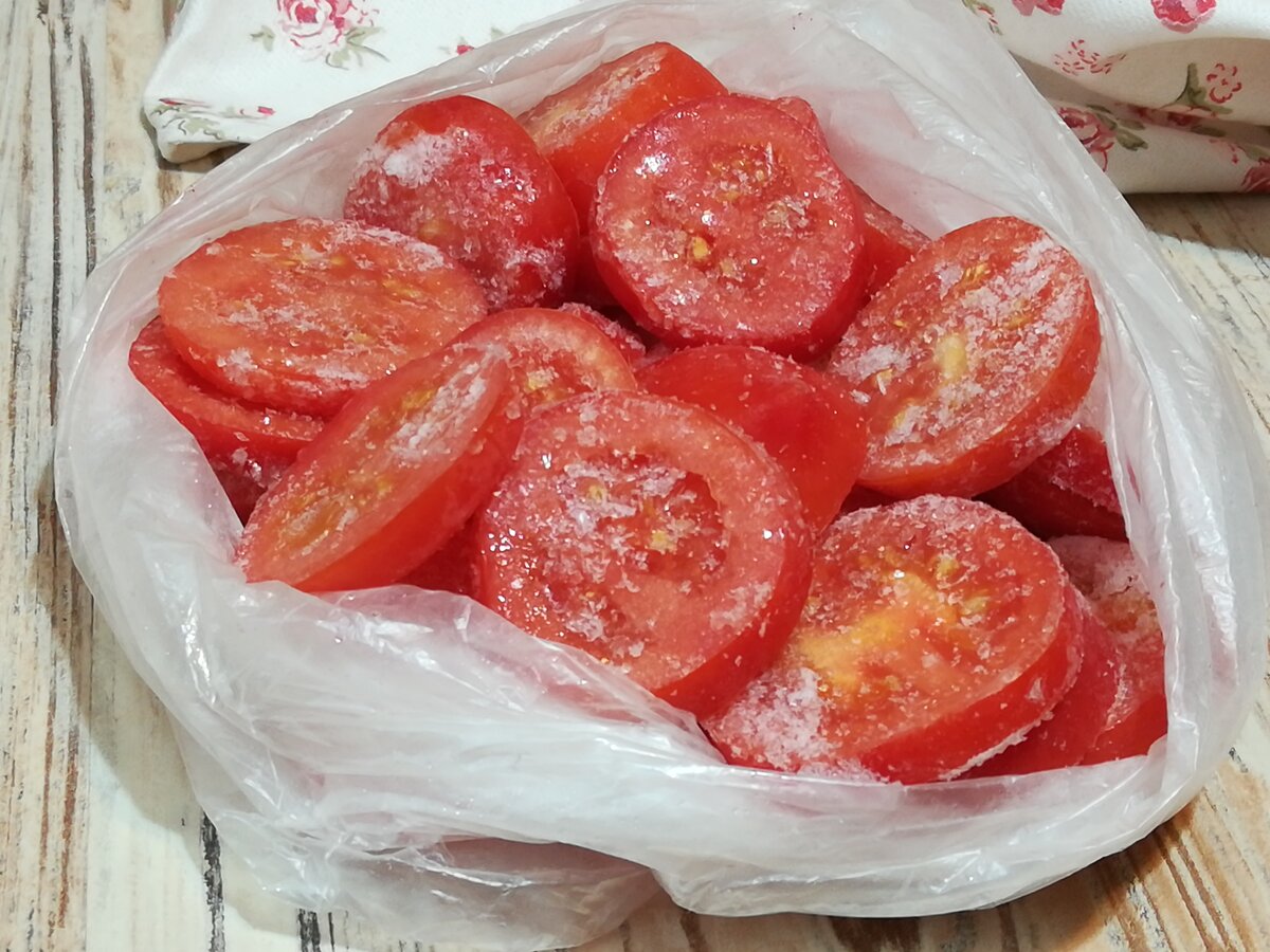 Замерзнут ли помидоры