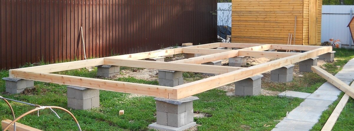 Построить столбчатый фундамент своими руками не так уж трудно как кажется изначально.