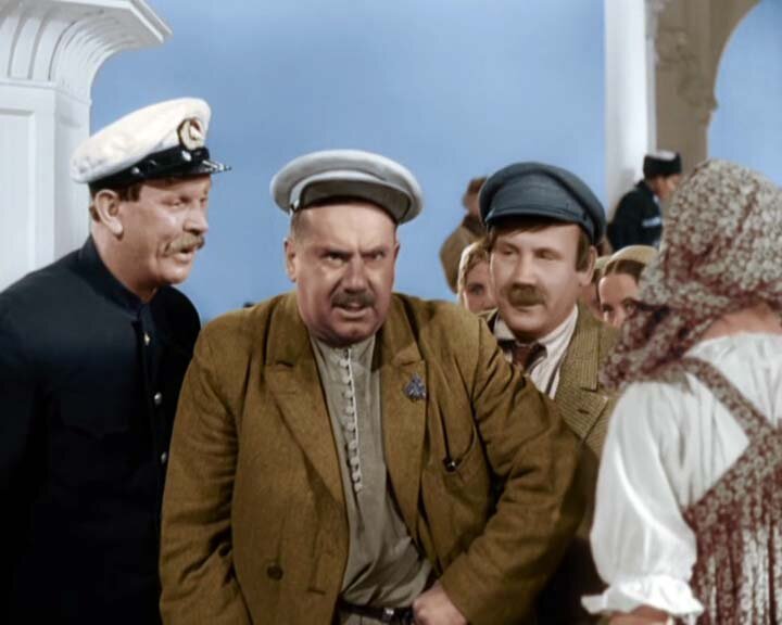 Кадр из фильма «Волга-Волга» (1938 год)