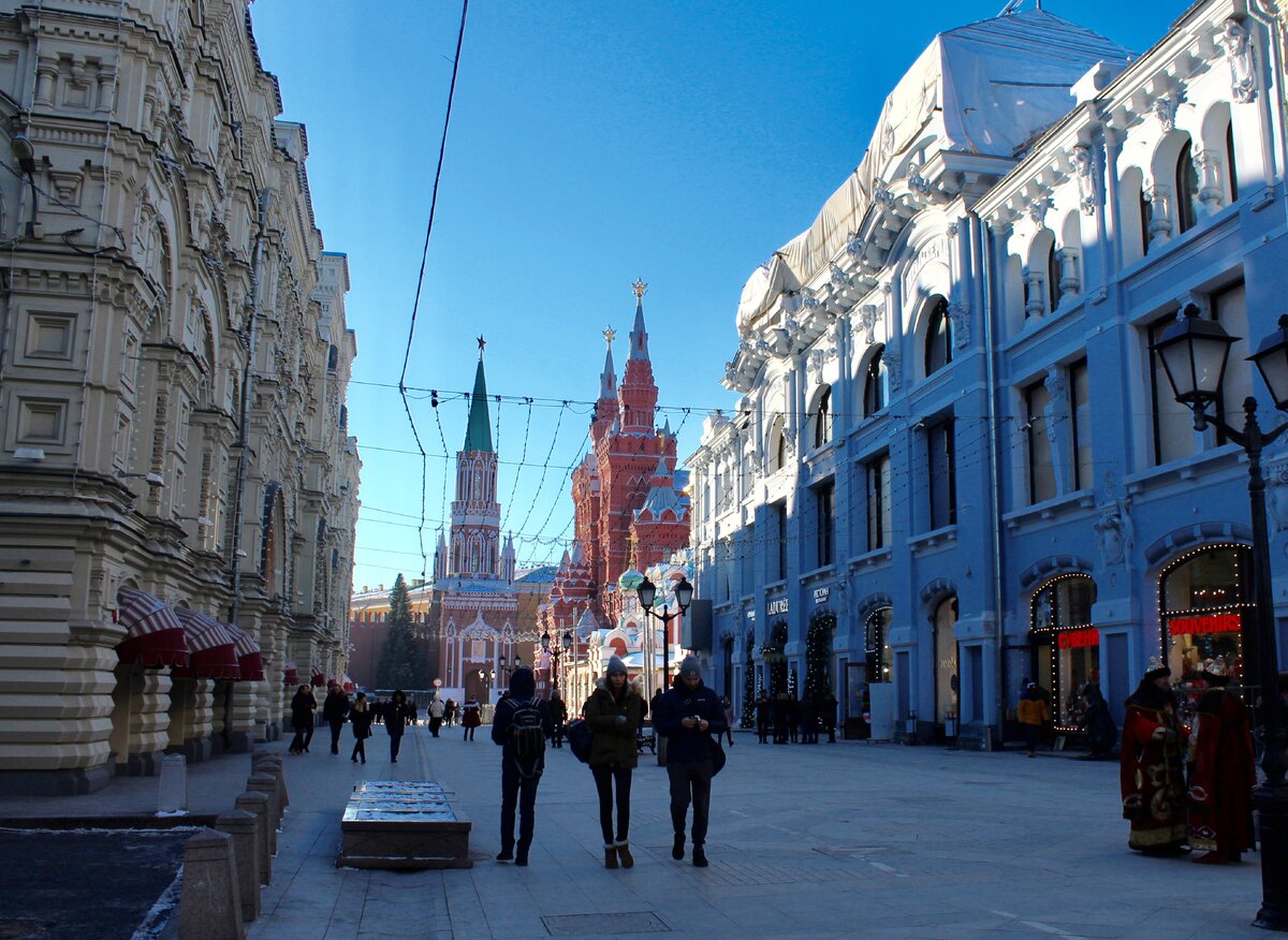 Никольская улица в москве
