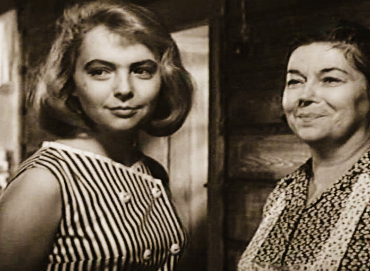 Тамара Совчи в фильме "Понедельник - день тяжёлый" 1963г. (источник фото: kino-teatr.ru)