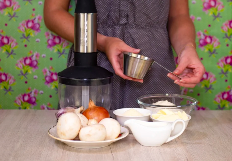 Мой набор продуктов для жюльена