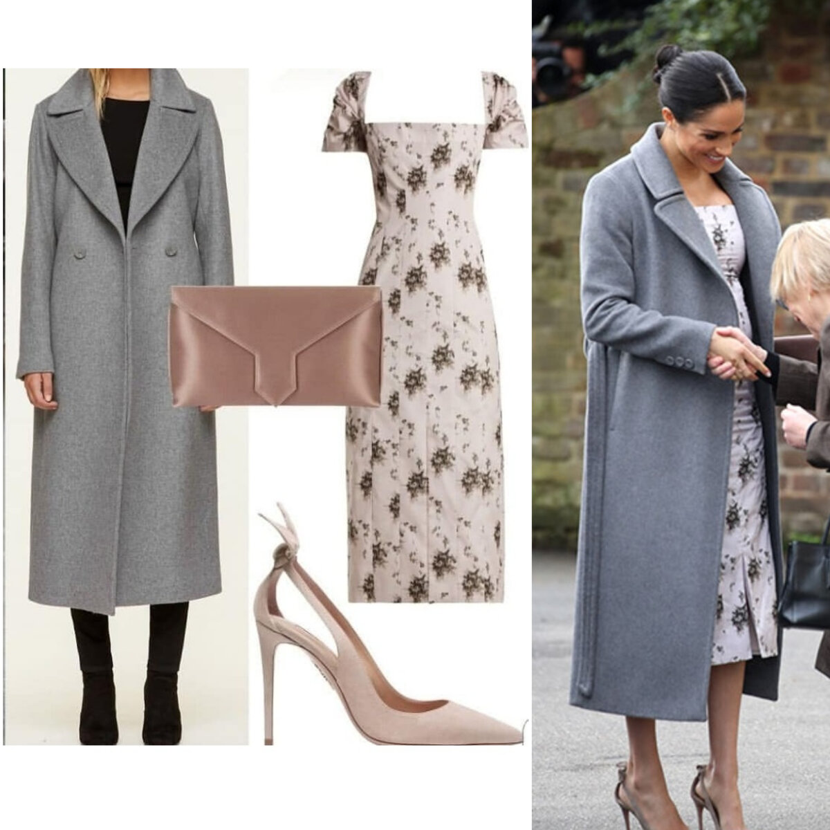 Аутфит герцогини 18 декабря 2018, неуместный по мнению большинства поклонников.