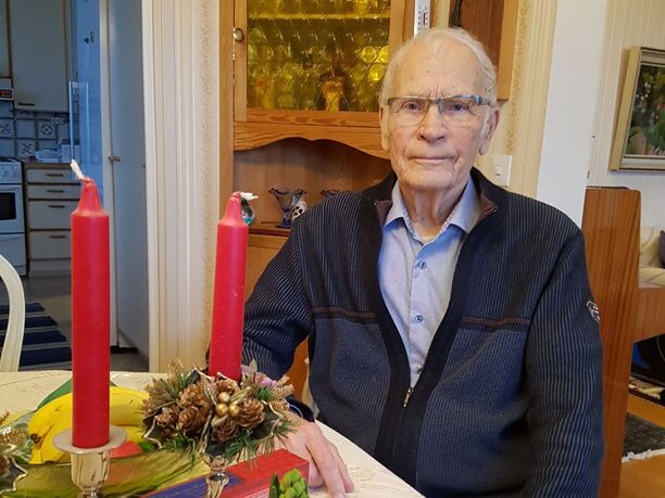 Ристо Киискиля под Рождество исполнилось 94 года. Он – один из немногих до сих пор здравствующих военнопленных. 