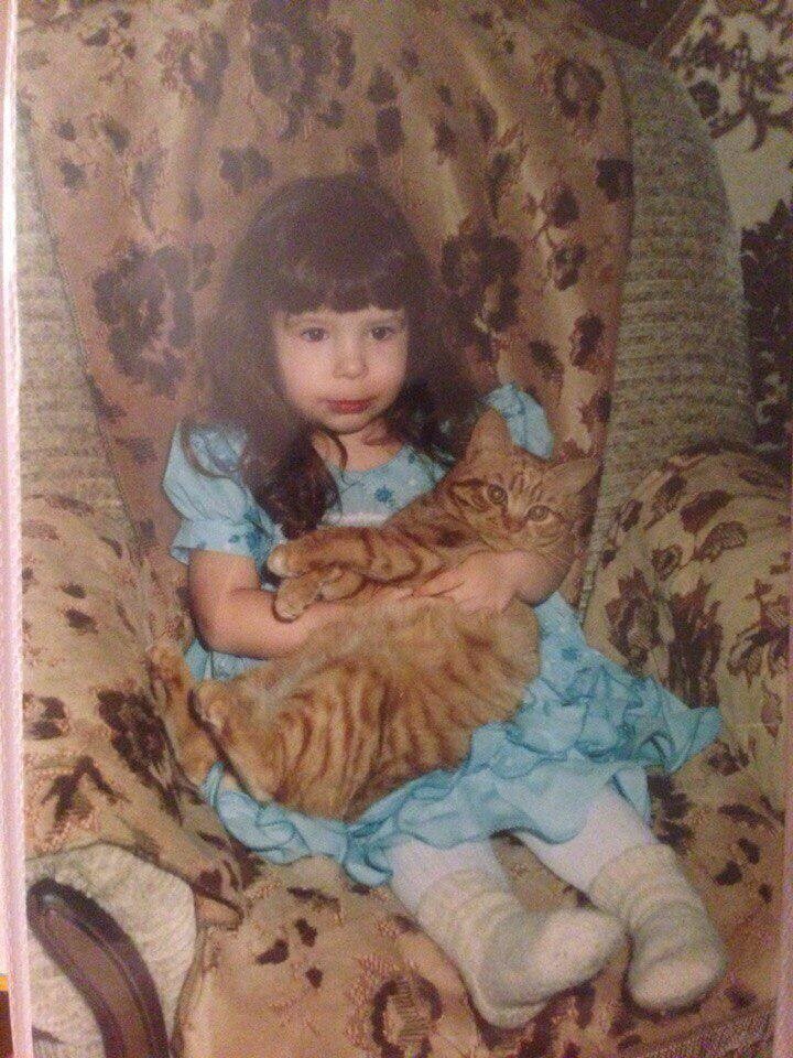 Первый котик Насти - Чипа