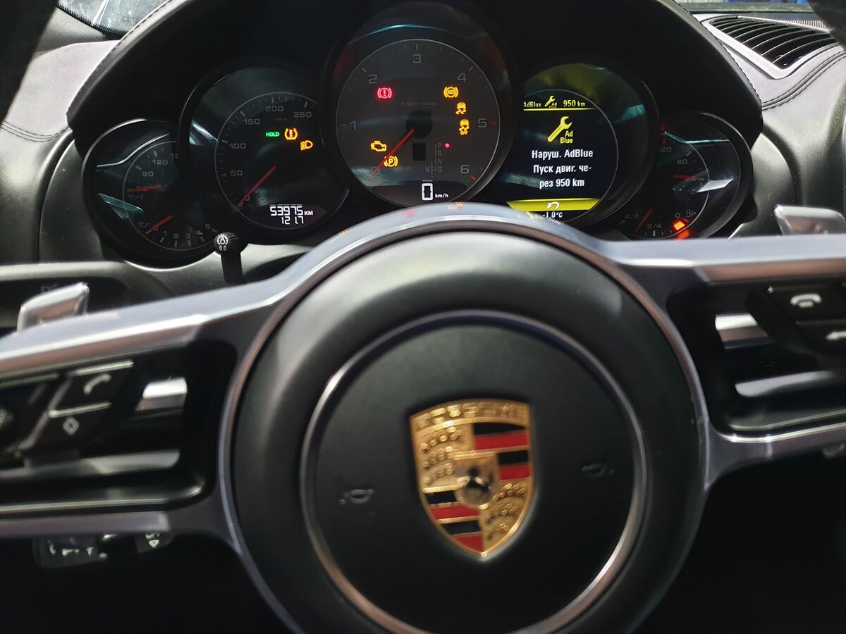 Ещё раз красивая фотка приборки Кайена