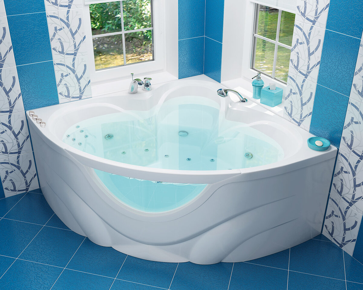 Ванна из гелькоута Bretto Saspiri 150х150