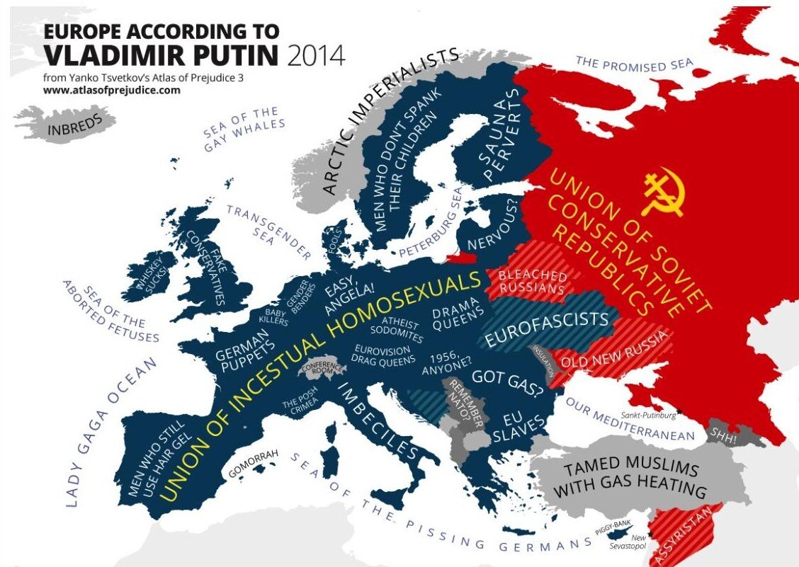 Европа по версии В.В. Путина