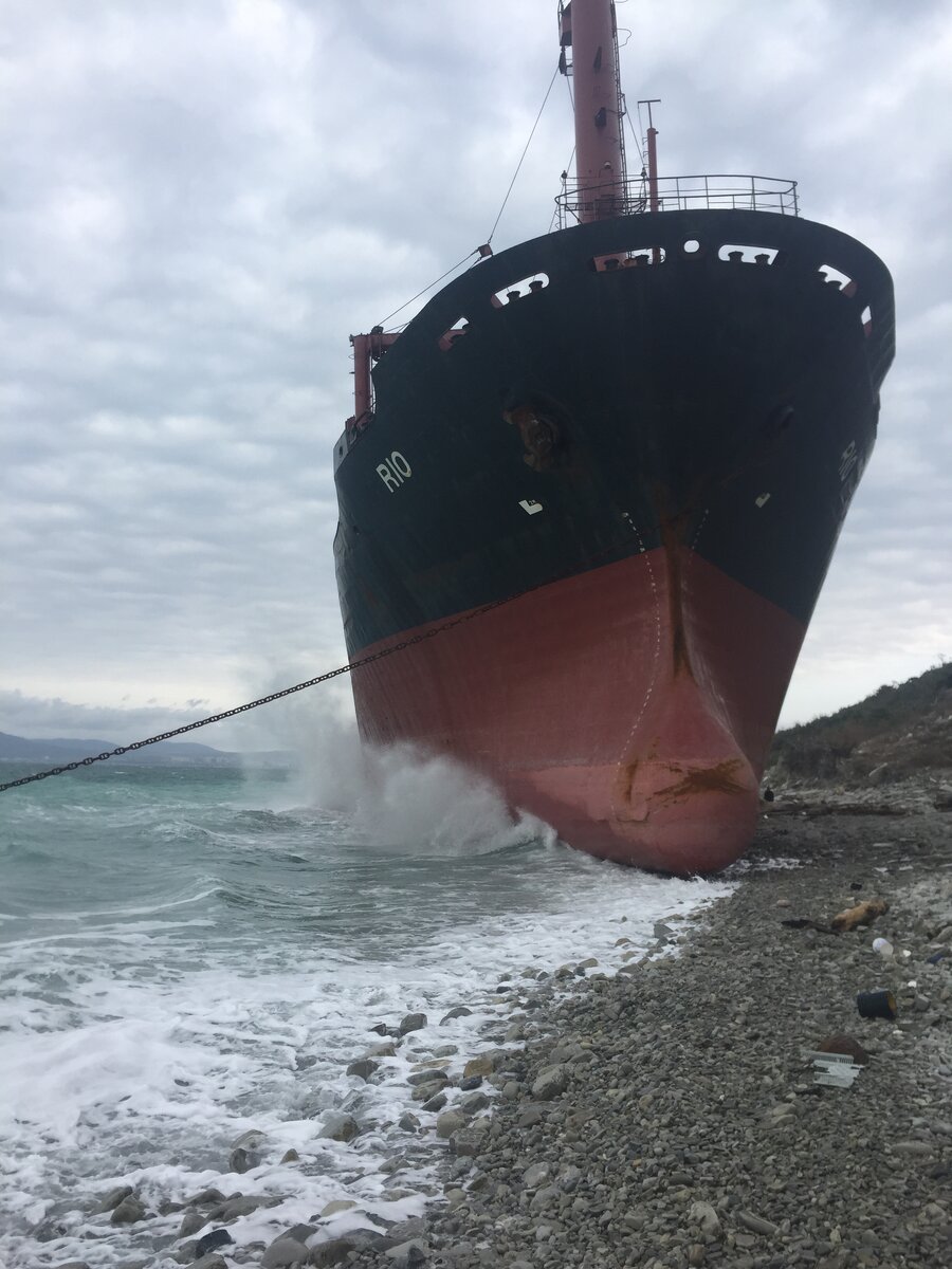 Сухогруз РИО во всей красе