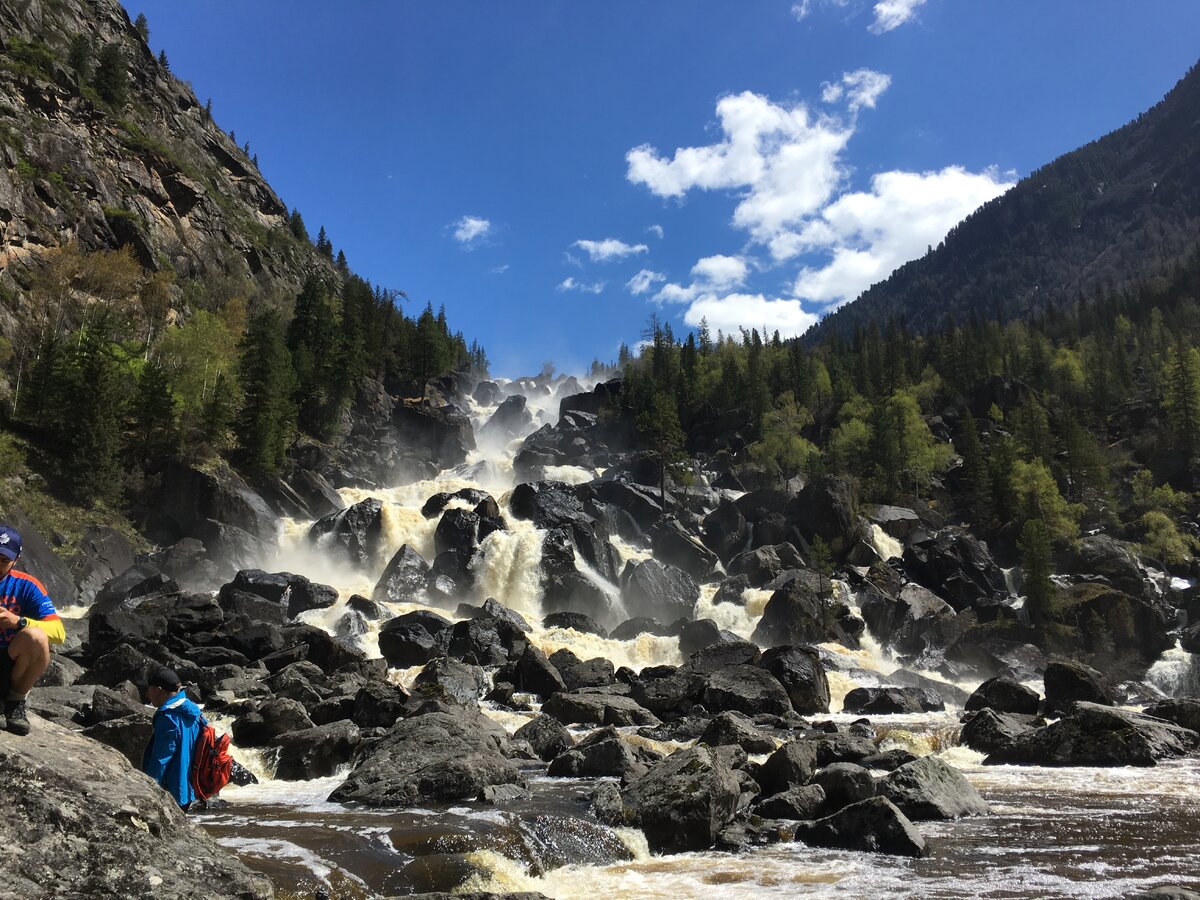 Водопад Учар