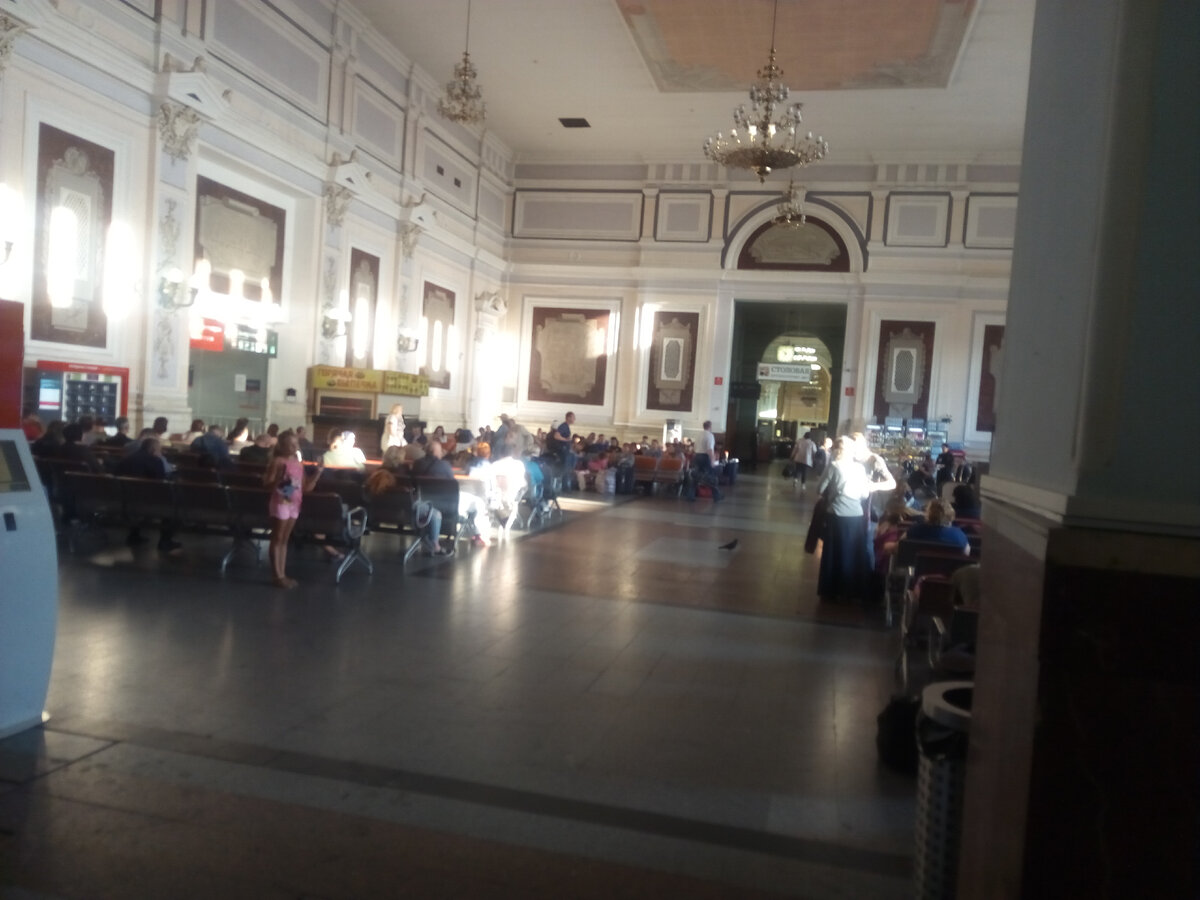 Курский вокзал в Москве