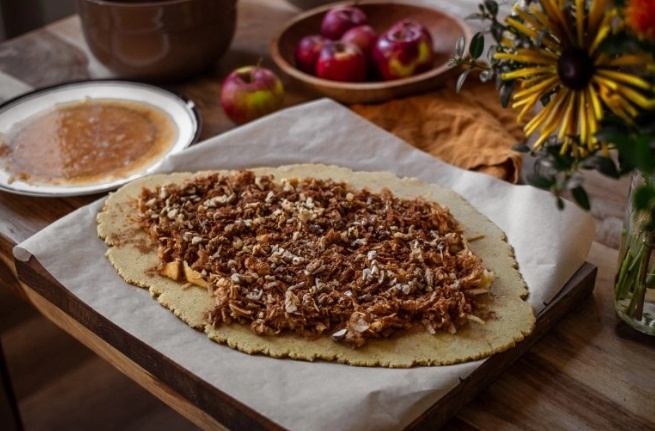 Яблочные штрудель. Пошаговый рецепт приготовления