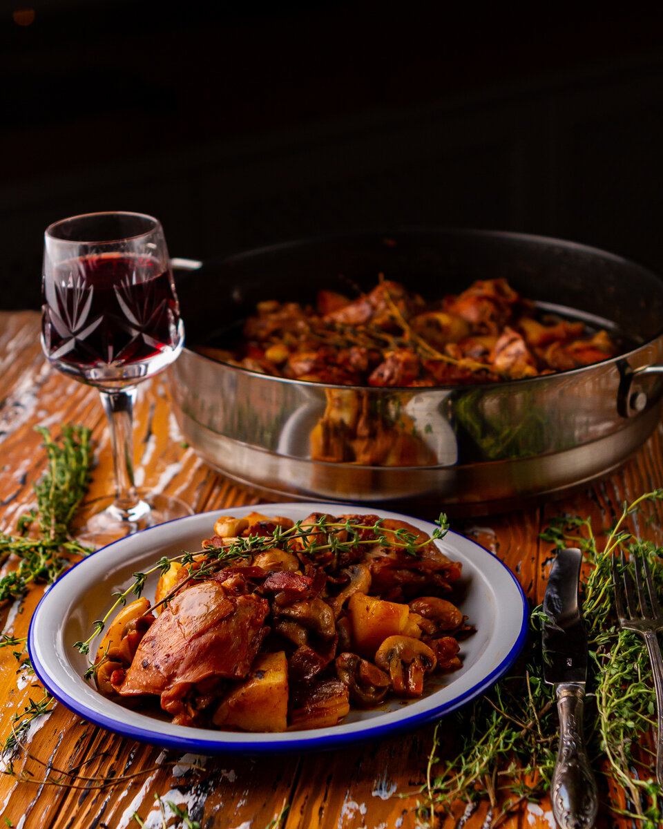 Классический рецепт цыпленка по-французски🍗 