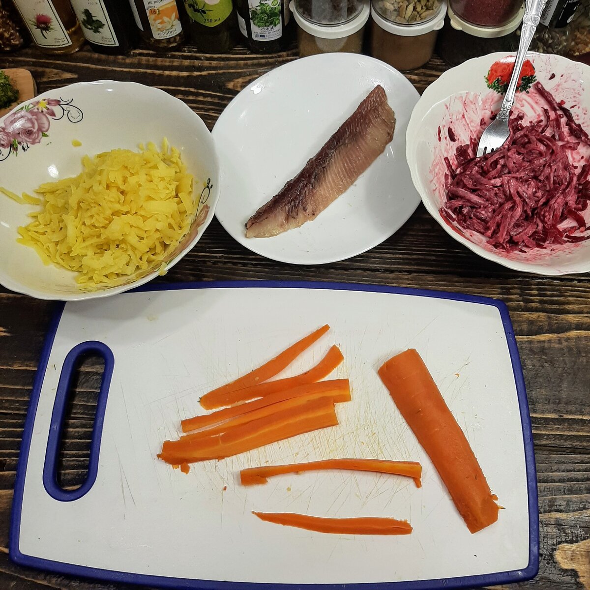 Роллы по-русски "Ещёхачука" и "Закусяка" Из картошечки, да из селёдочки!