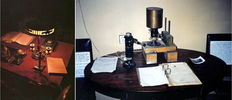 
Рабочий стол В.И. Вернадского в Радиевом институте