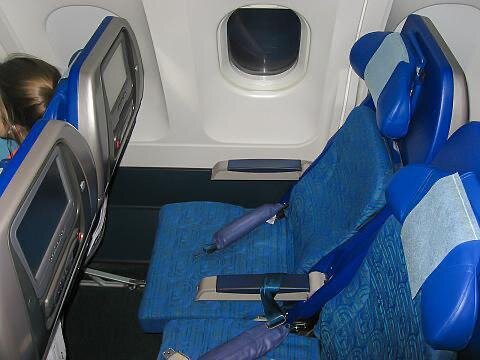 фото из Airbus A340-300 авиакомпании Cathay Pacific, автор Алексей Марчуков