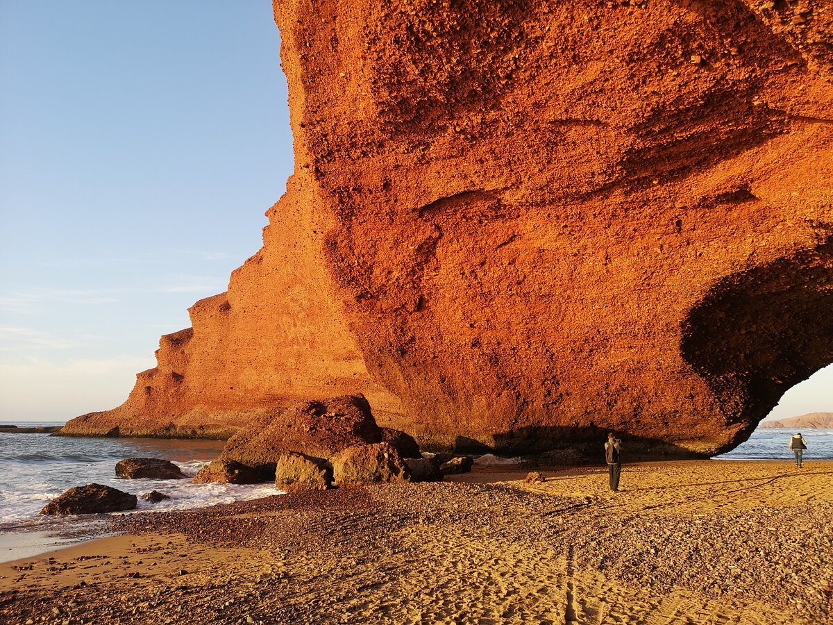 Красные скалы и арки Легзиры. Ещё одна жемчужина Марокко.