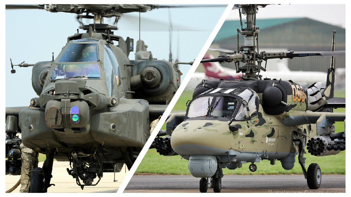 AH-64D и Ка-52