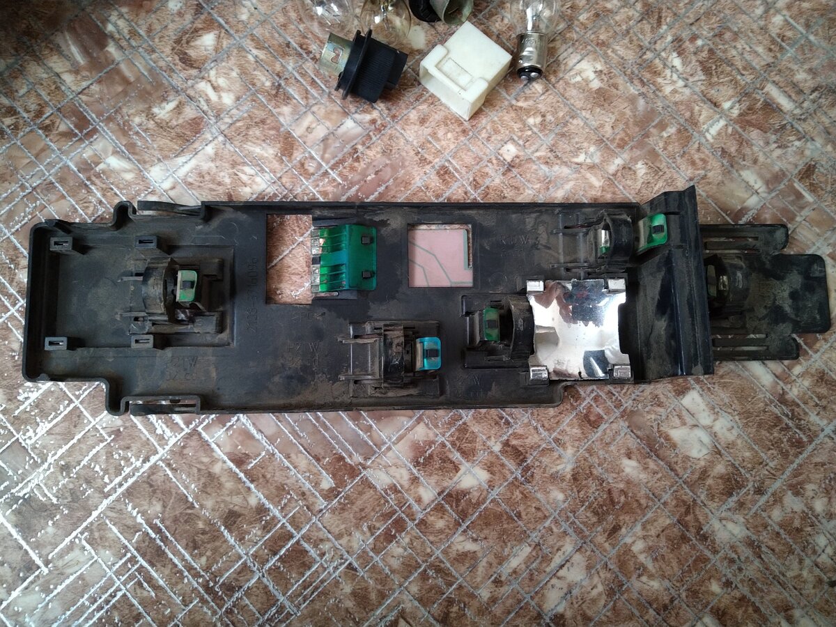 Основание платы с платой