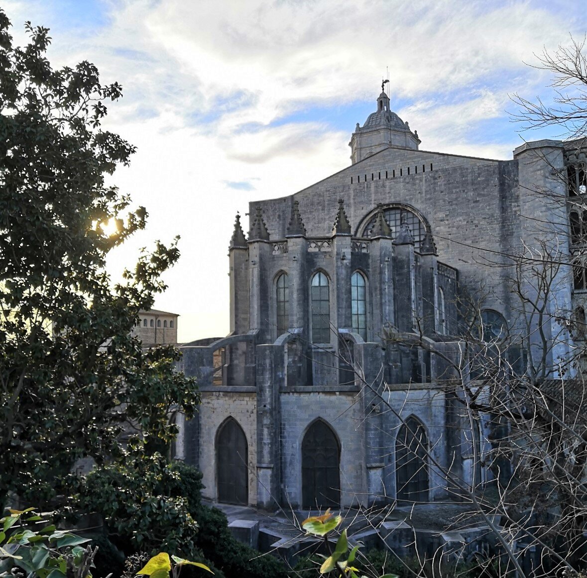 Кафедральный готический собор Жироны