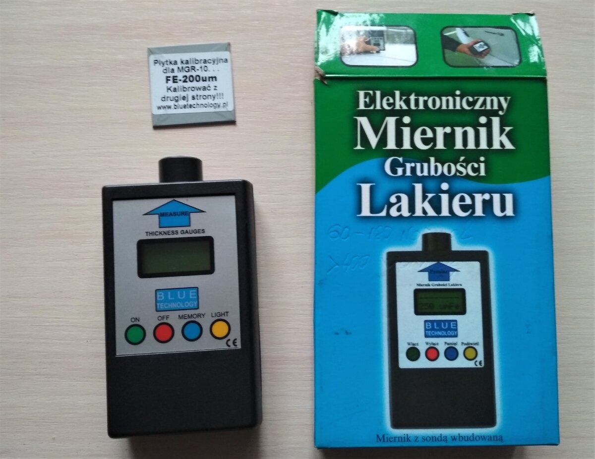Мой помощник - толщиномер MGR-10-FE .