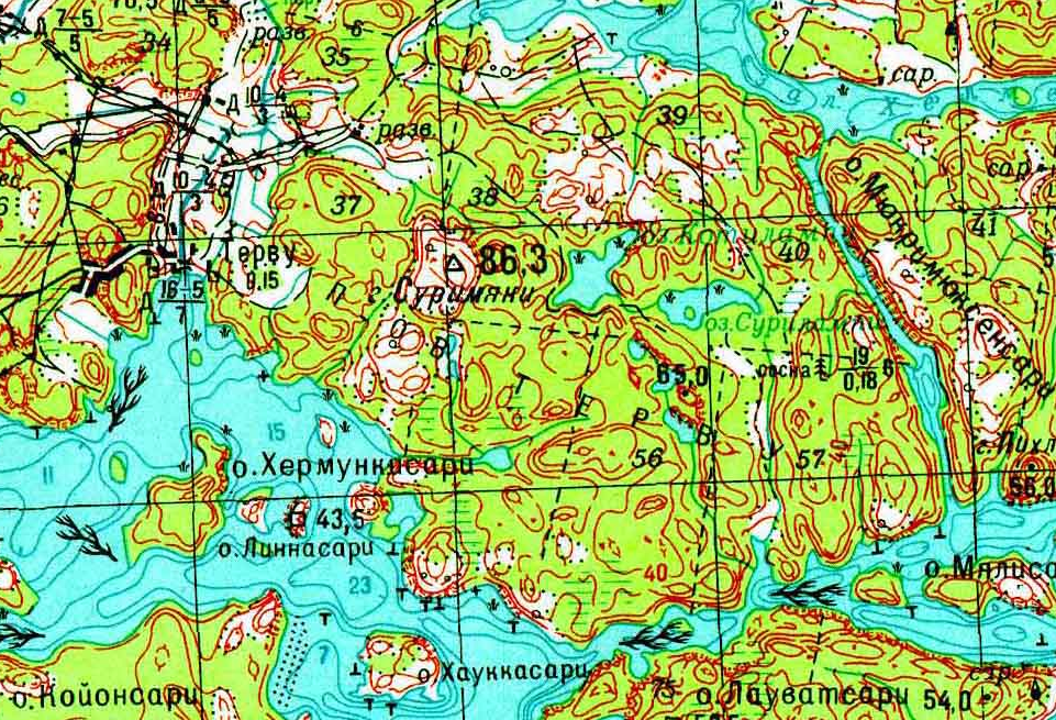 Кандалакшский заповедник карта