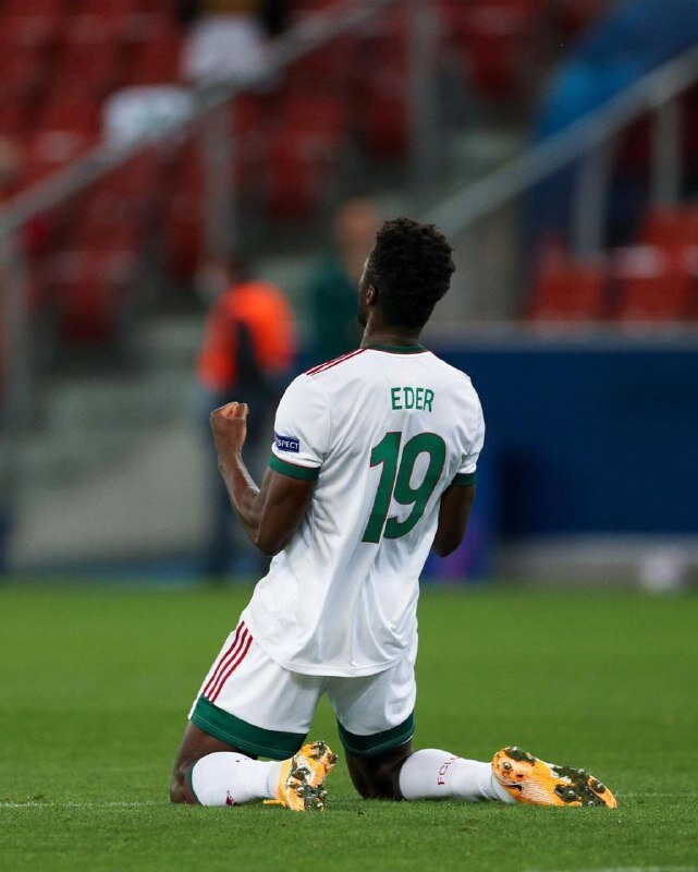 Эдер - автор первого гола железнодорожников