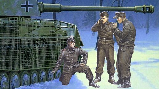 Как советские и немецкие танкисты грелись зимой в своих танках