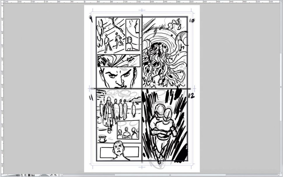 Create comic. Разработка комикса.