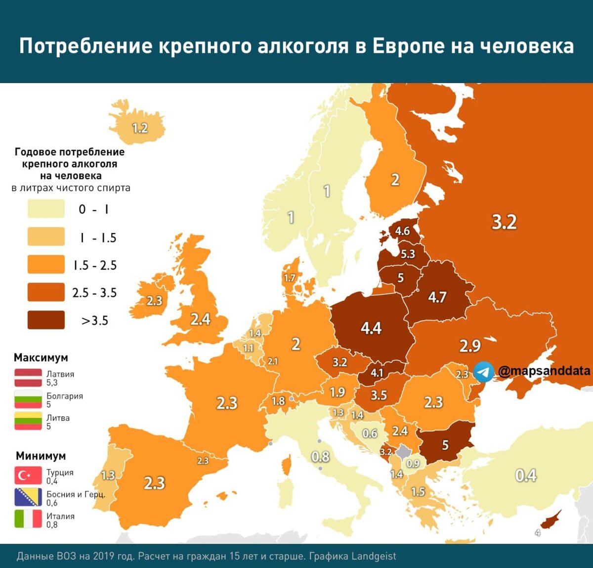Самые пьющие страны в мире