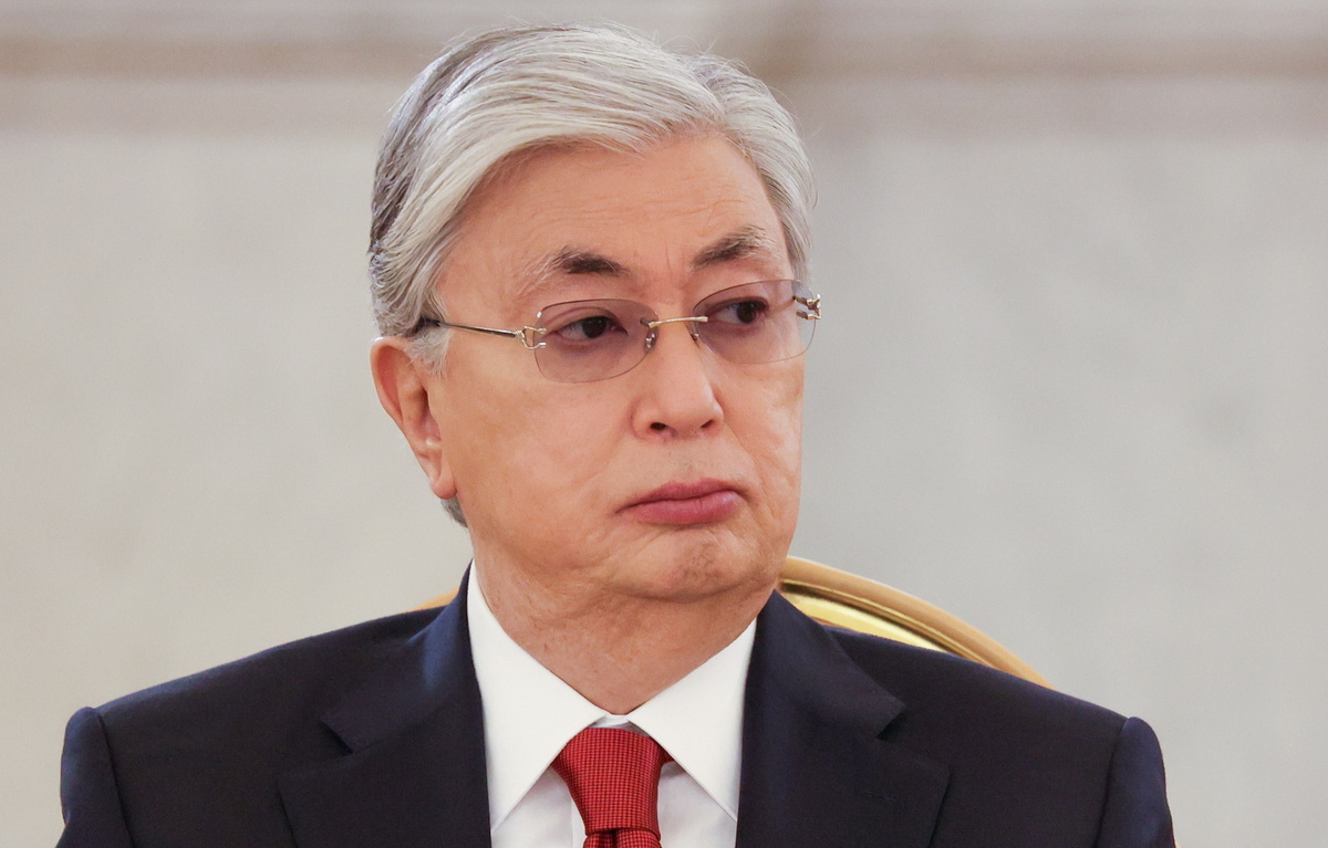    Президент Казахстана Касым-Жомарт Токаев   Антон Новодережкин/ТАСС