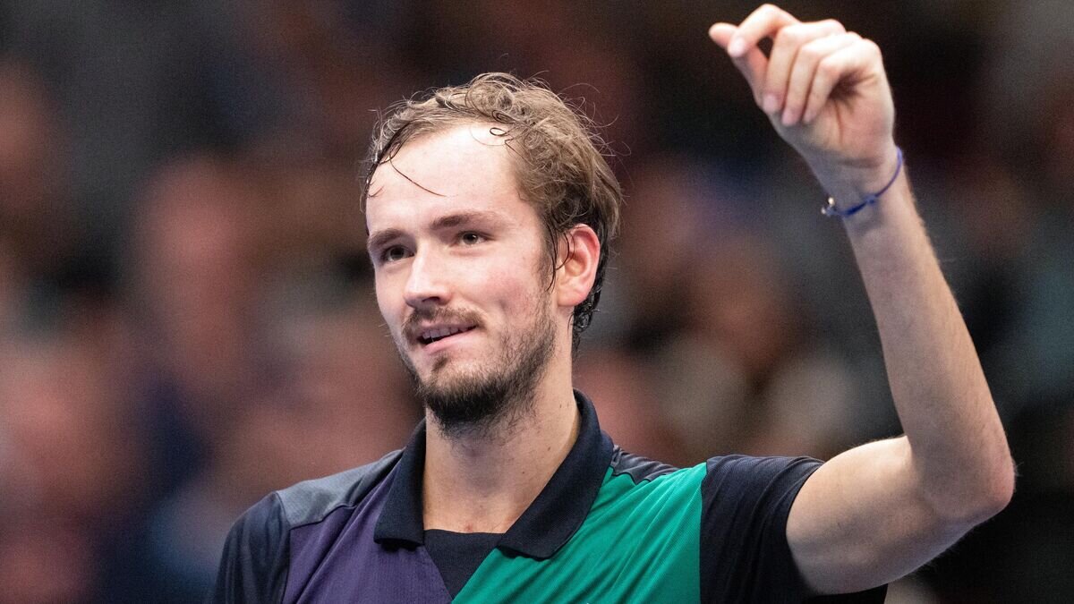    Теннисист Даниил Медведев (Россия)© AFP 2022 / GEORG HOCHMUTH