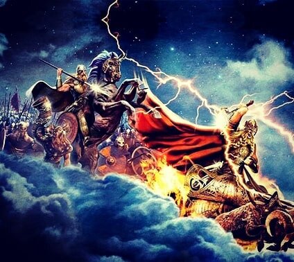 зевс бог. вишну на птице гаруда. паранирвана. древние религии 4 класс орксэ. старшие боги.