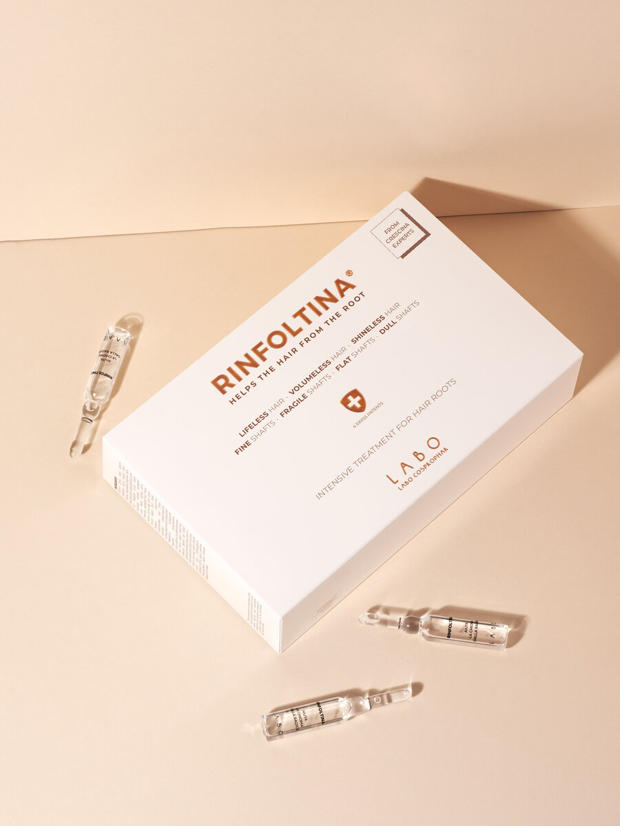 Rinfoltina - ампулы для восстановления и укрепления тонких волос