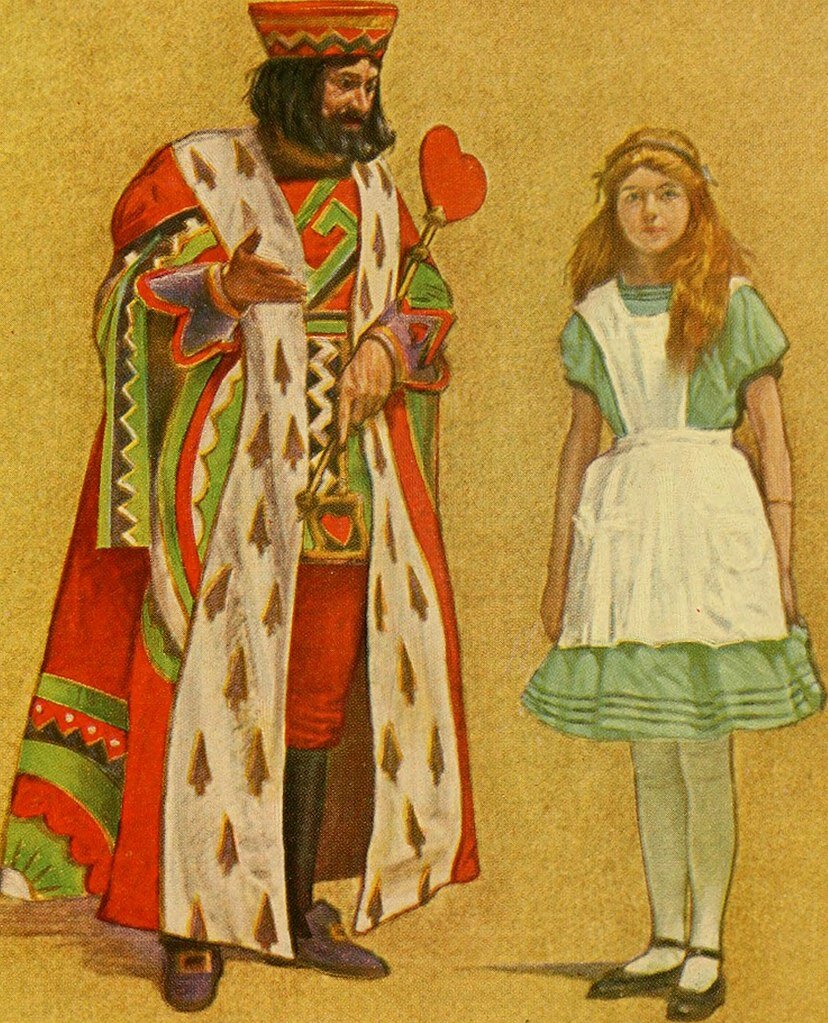 Картинка из книжки «Алиса в стране чудес», сайт Wikimedia Commons