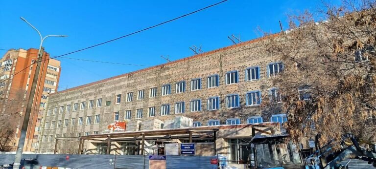    В Оренбурге продолжается капремонт в поликлинике №4 больницы им. Н.И. Пирогова Кристина Просвиркина