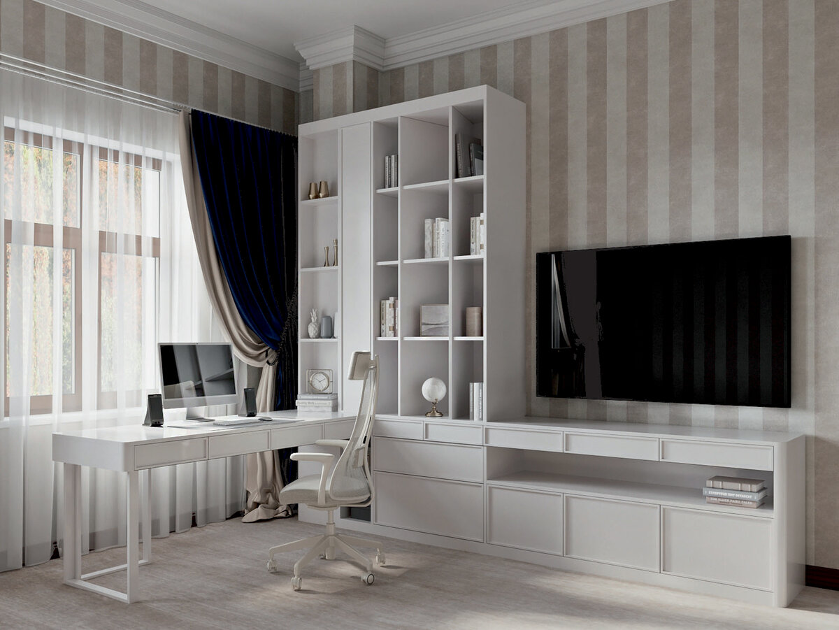 Изысканный уголок для работы и отдыха