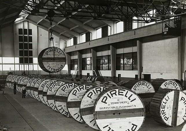 Готовая кабельная продукция завода Pirelli