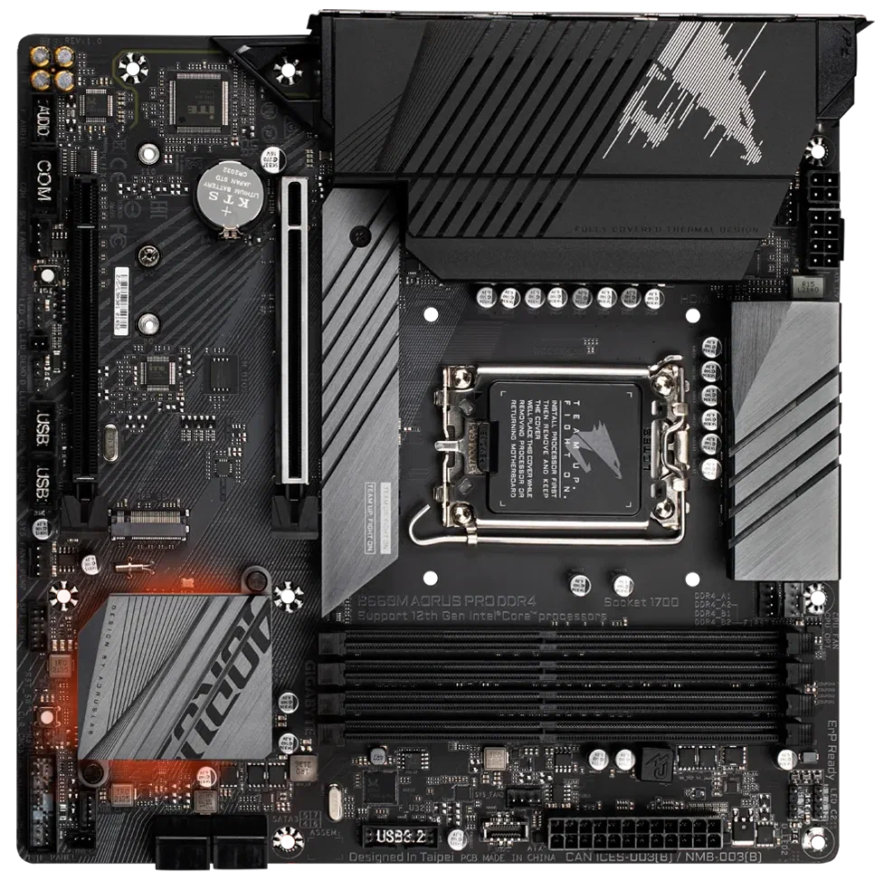 GIGABYTE B660M AORUS PRO DDR4 (rev. 1.0)
