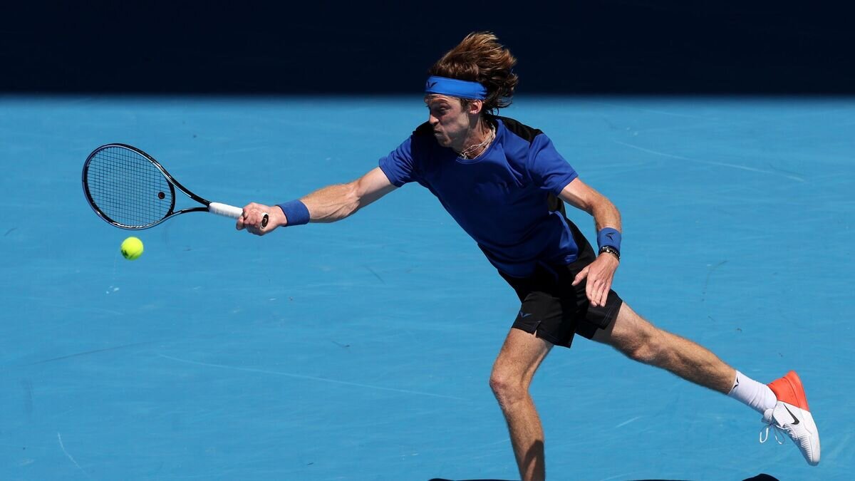    Российский теннисист Андрей Рублев© ATP Tour