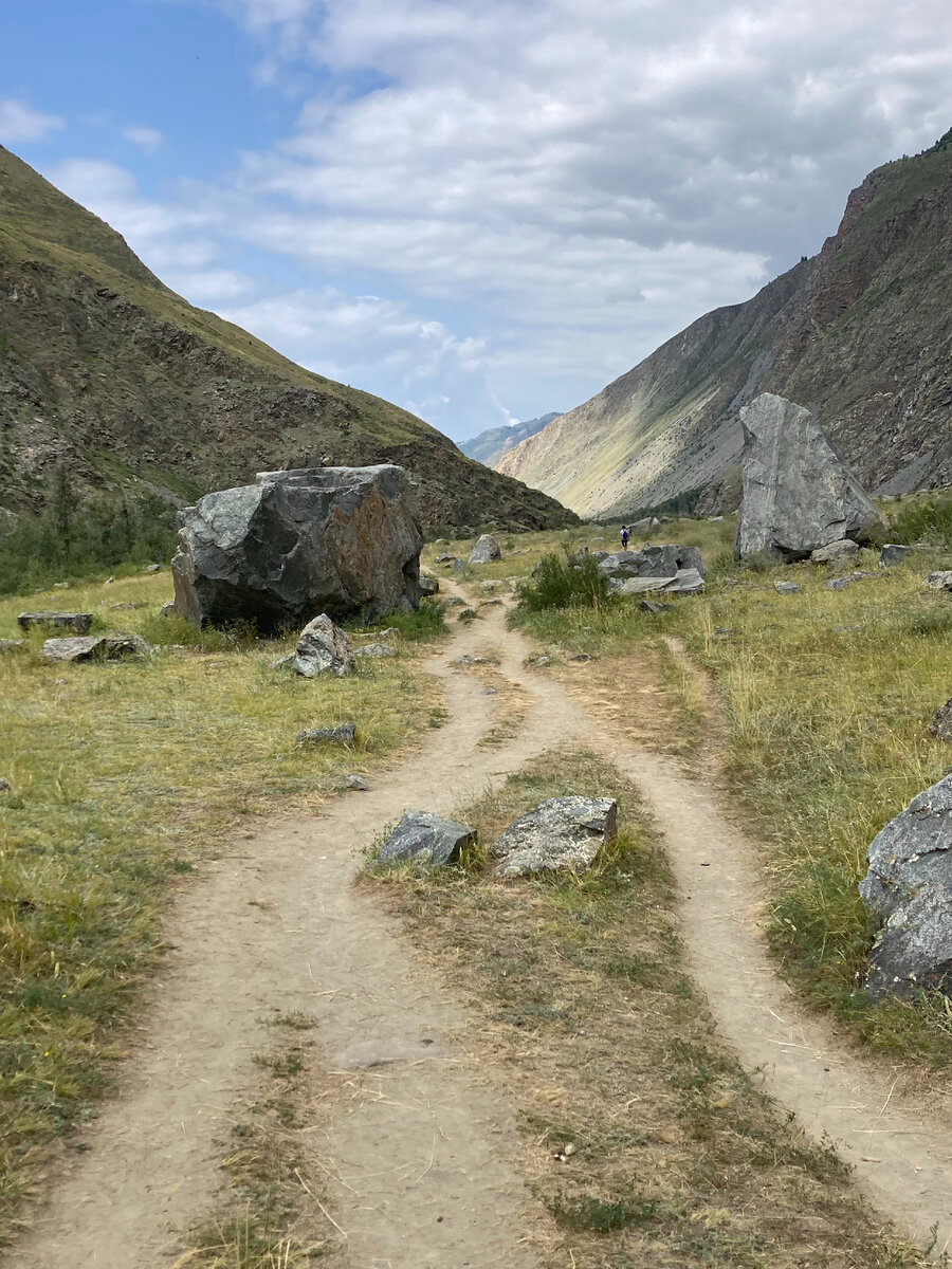 Чулышманская долина. Путь к водопаду Куркуре. Фото Я. Бородина