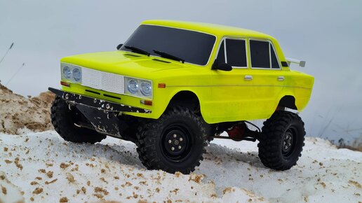 Из ДРИФТА во внедорожник! ... ВАЗ 2106 на самодельном шасси! ... RC OFFroad 4x4