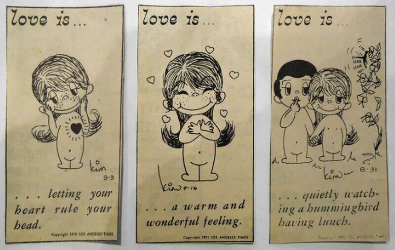    Комиксы 1971 года из Los Angeles Times. Фото: fontsinuse.com