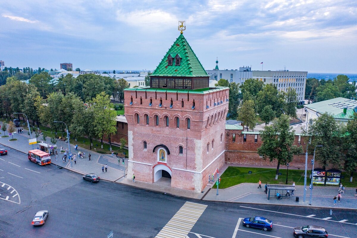 нижегородский кремль дмитриевская башня старые