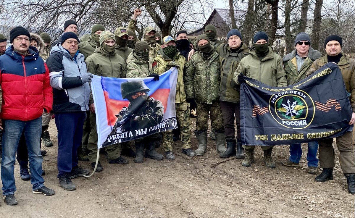 "Ребята, мы с вами!" с нашими защитниками, на одном из направлений.