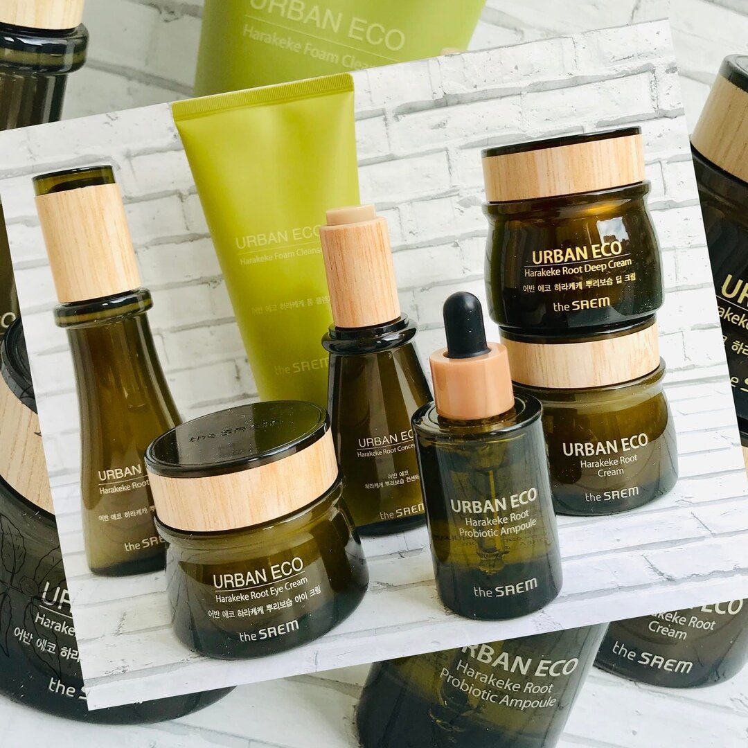 Популярная серия средств от The Saem с корнем новозеландского льна! 