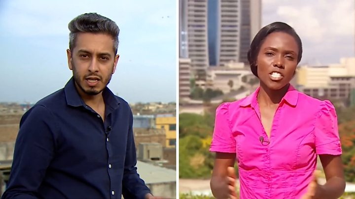 Media captionThe BBC's Secunder Kermani and Anne Soy compare how prepared Asian and African countries are