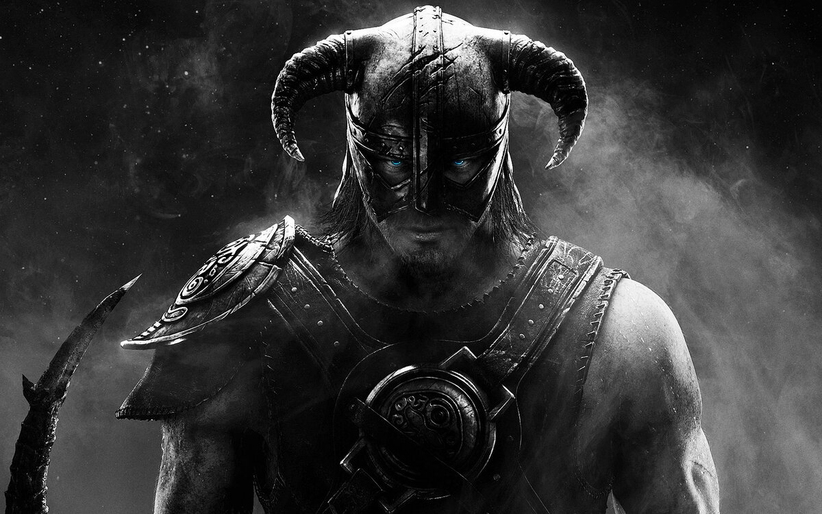 Довакин неплохо выглядит, особенно в шлеме...