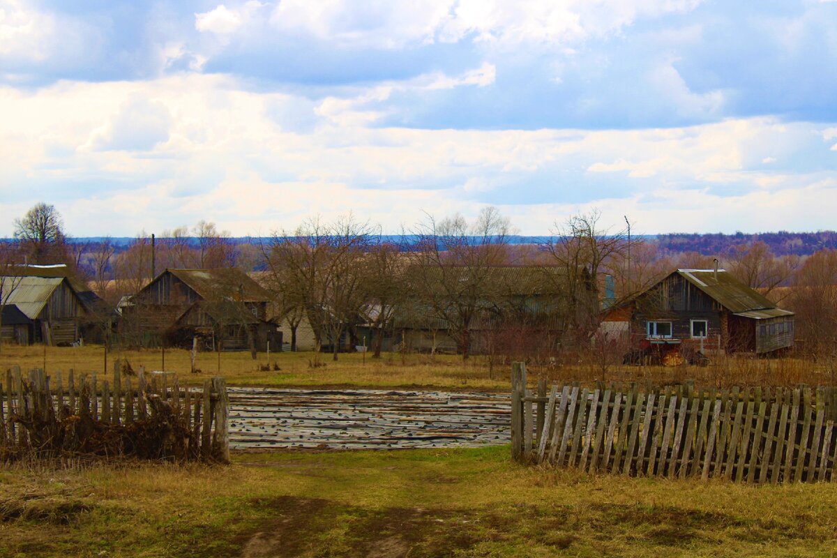 Раньше село