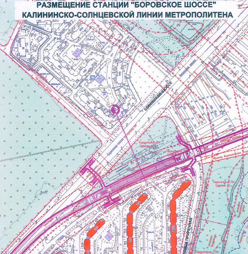 Станция метро новопеределкино на схеме